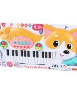Playgotoys ของเล่นเสริมพัฒนาการ คีย์บอร์ดน้องหมาพร้อมไมค์(1362)