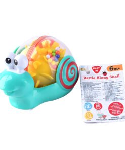 Playgotoys ของเล่นเสริมพัฒนาการ หอยทากเขย่ามือ(15555)