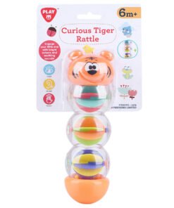 Playgotoys ของเล่นเสริมพัฒนาการ เสือน้อยเขย่ามือแสนซน(1575)