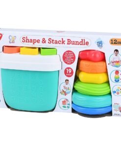 Playgotoys ของเล่นเสริมพัฒนาการ ชุดต่อประกอบรูปร่างรูปทรง (1672)