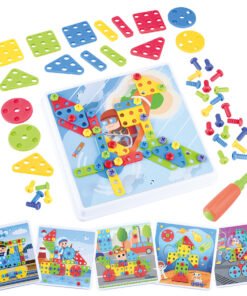 Alternative view of Playgotoys ของเล่นเสริมพัฒนาการ ชุดสร้างสกรูปริศนา(2095)