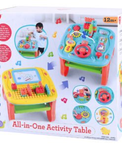 เพลย์โกทอยส์ โต๊ะกิจกรรม ALL-IN-ONE ของเล่นเสริมพัฒนาการ (PG-22263)