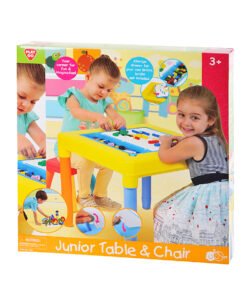 Playgotoys ของเล่นเสริมพัฒนาการ ชุดโต๊ะและเก้าอี้เด็ก (ไม่มีบริค)(2710)