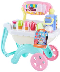 Playgotoys ของเล่นเสริมพัฒนาการ ชุดรถเข็นไอศกรีมพูดได้(3521)