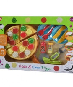 Playgotoys ของเล่นเสริมพัฒนาการ พิซซ่าถาดร้อน-35 ชิ้น(3570)