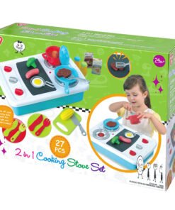 Playgotoys ของเล่นเสริมพัฒนาการ ครัวไฟฟ้า 2 อิน 1(3604)