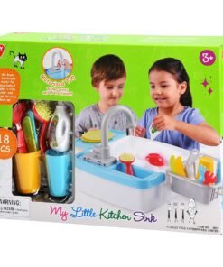 Playgotoys ของเล่นเสริมพัฒนาการ ซิงค์ล้างจานในครัวหรรษา(3608)