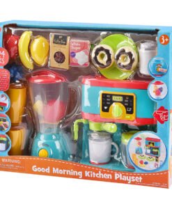 Playgotoys ของเล่นเสริมพัฒนาการ ชุดครัวมื้อเช้าแสนสนุก(3734)