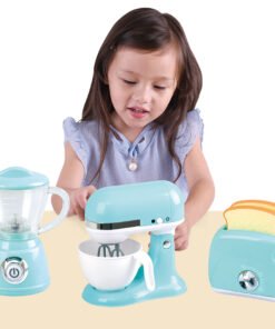 Alternative view of Playgotoys ของเล่นเสริมพัฒนาการ เครื่องผสมแป้ง,ปั่น,ปิ้ง(ฟ้า) (38226)