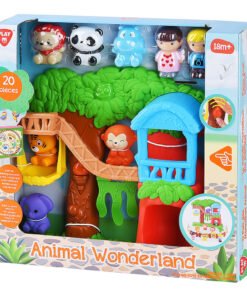 Playgotoys Play set ดินแดนสัตว์ป่า ของเล่นเสริมพัฒนาการ (PG-4369)