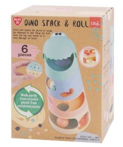 Playgotoys ของเล่นเสริมพัฒนาการ ตัวต่อรูปร่างไดโนเสาร์(4804)