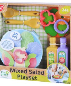 Playgotoys ของเล่นเสริมพัฒนาการ ไบโอพลาสติก ชุดสลัดรวม - 20 ชิ้น(4959)