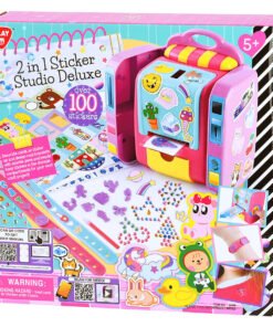 Playgotoys  ของเล่นเสริมพัฒนาการ 2 in 1 สติกเกอร์สตูดิโอดีลักซ์ (PG-6049)