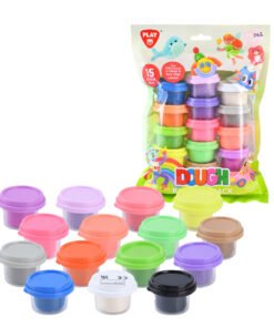 Alternative view of Playgotoys ของเล่นเสริมพัฒนาการ ชุดแป้งโดว์สีรุ้ง 15 x 1 ออนซ์(8015)