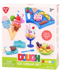 Playgotoys ของเล่นเสริมพัฒนาการ โดว์เซ็ตไอศกรีม 4 x 1 ออนซ์(8106)