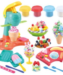 Alternative view of Playgotoys ของเล่นเสริมพัฒนาการ โดว์เซ็ตไอศกริมแสนสุข 4 x 2 ออนซ์(8250)