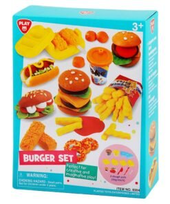 Playgotoys ของเล่นเสริมพัฒนาการ โดว์เซ็ตเบอร์เกอร์ (2 x 2 ออนซ์)(8304)