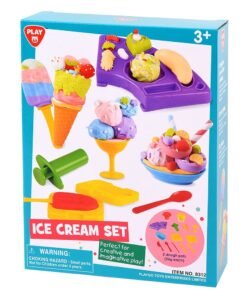 Playgotoys ของเล่นเสริมพัฒนาการ โดว์เซ็ตไอศกรีม (2 x 2 ออนซ์)(8312)