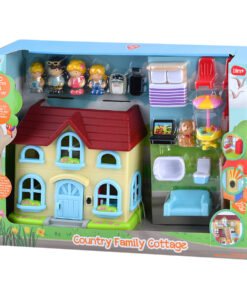 Playgotoys ของเล่นเสริมพัฒนาการ Play set บ้านครอบครัวชนบท (PG-9842)