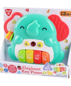 Playgotoys ของเล่นเสริมพัฒนาการ เปียโนช้างน้อยเสียงดนตรี(13423)