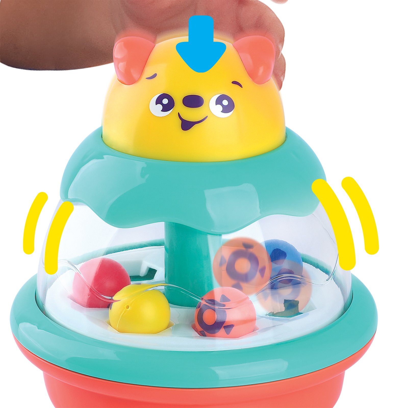 Playgotoys ของเล่นเสริมพัฒนาการ หมุนลูกข่างหรรษา(1601) - Image 4