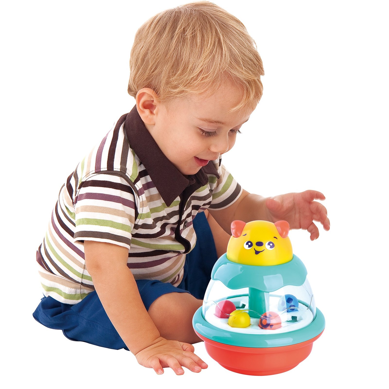 Playgotoys ของเล่นเสริมพัฒนาการ หมุนลูกข่างหรรษา(1601) - Image 2