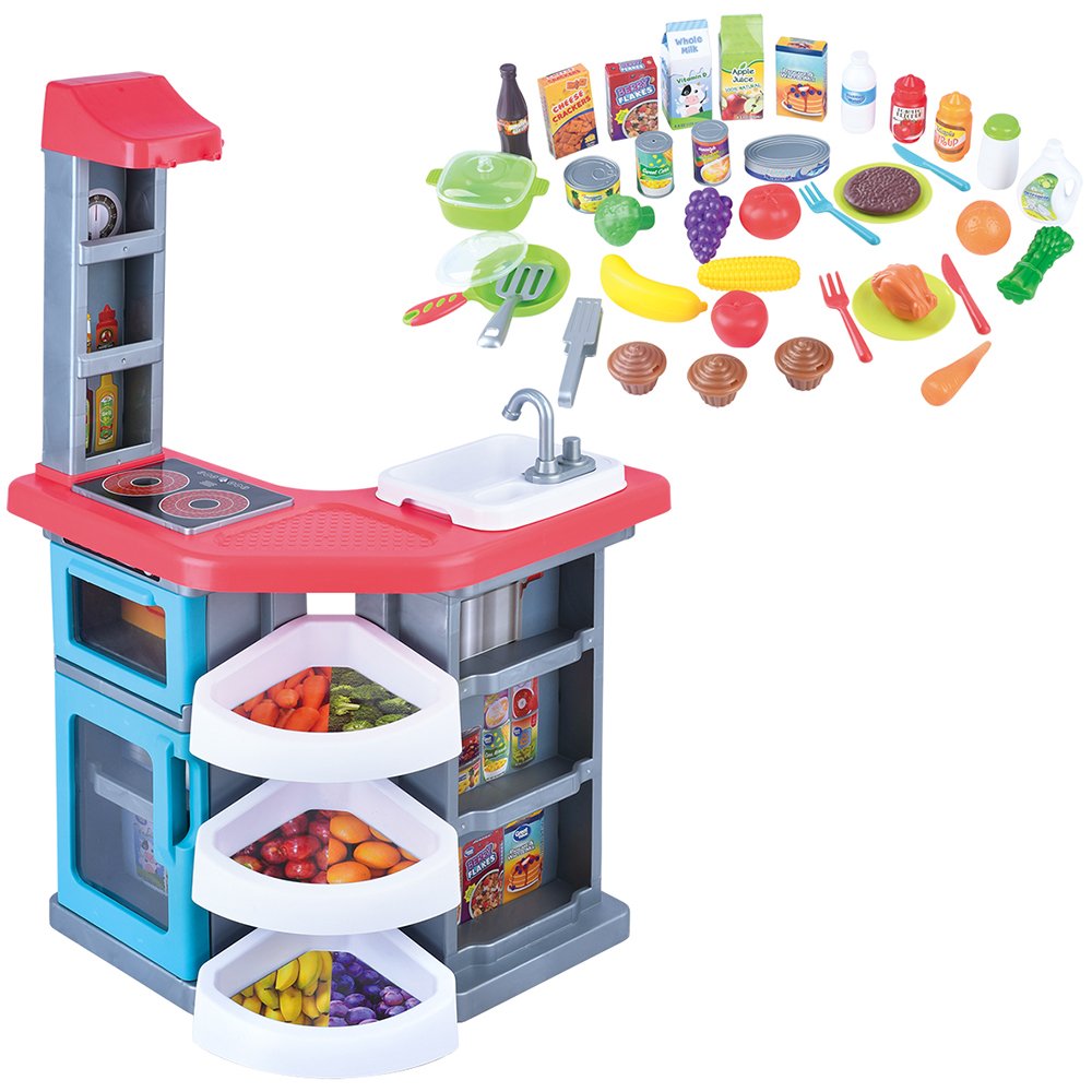 Playgotoys ของเล่นเสริมพัฒนาการ เพลย์เซ็ตชั้นครัว - 50 ชิ้น(3264) - Image 3