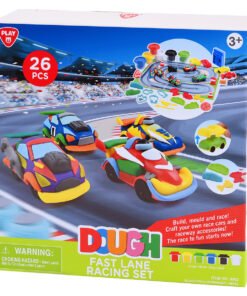 Playgotoys ของเล่นเสริมพัฒนาการ โดว์เซ็ตสนามแข่งรถ 6 x 2 ออนซ์(8262)