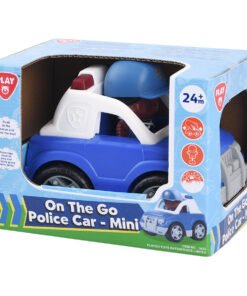 Playgotoys ของเล่นเสริมพัฒนาการ รถตำรวจมินิพร้อมฟิกเกอร์(9433)